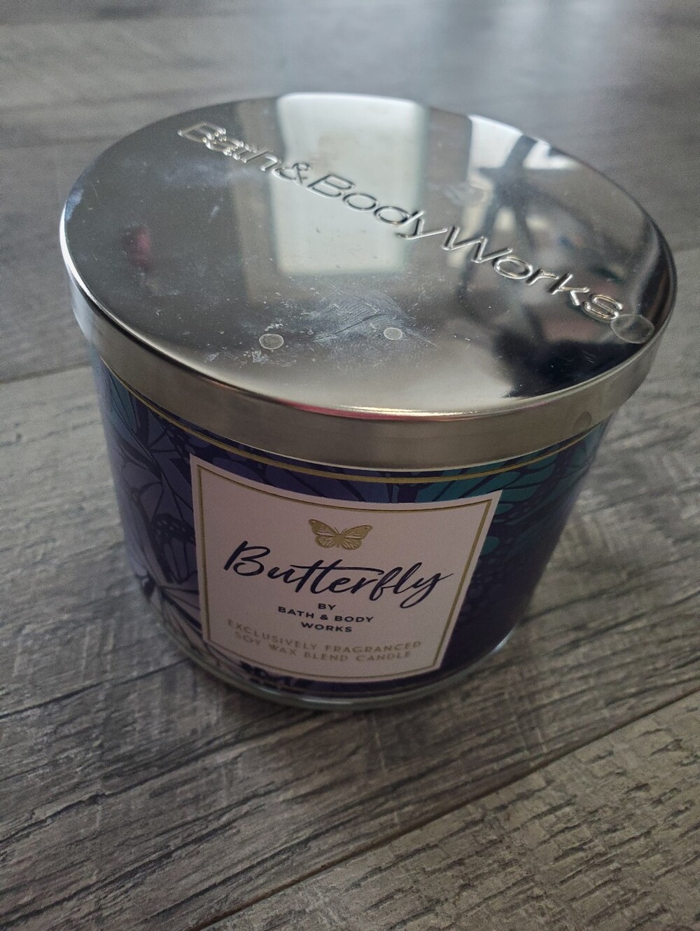Bath And Body Works Butterfly Candle